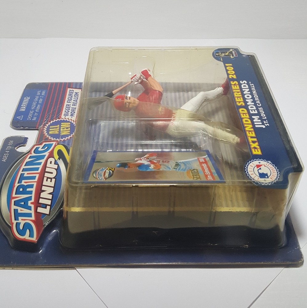 2001 Starting Lineup Jim Edmonds. - Picture 3 of 4